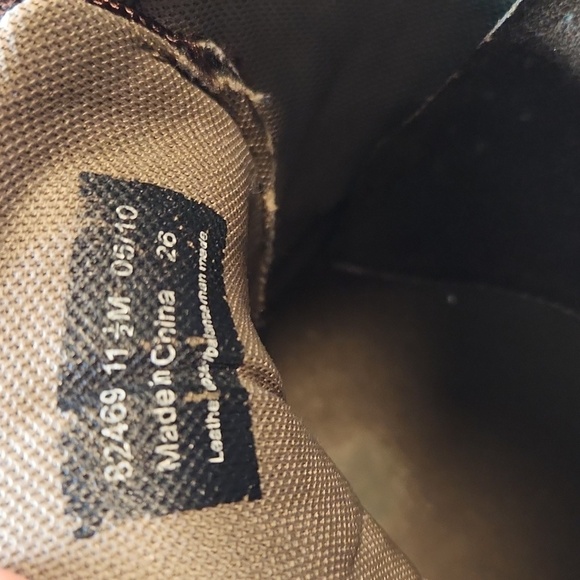 Clarks | Lace up OILY Leather Shoes Comfort SLOAN SIZE 11.5 CASUAL - Picture 4 of 11